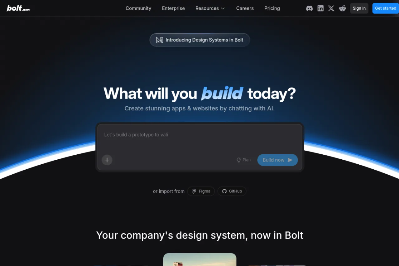 Bolt.new preview